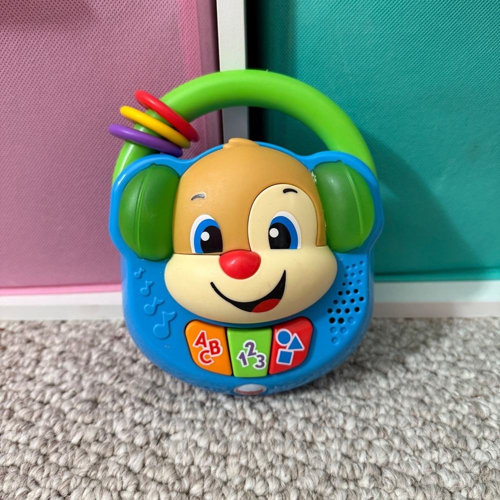 Fisher-Price Laugh & Learn Sing & Learn Music Player Blue Puppy